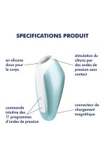 Satisfyer Love Breeze, stimulateur de clitoris par air pulsé