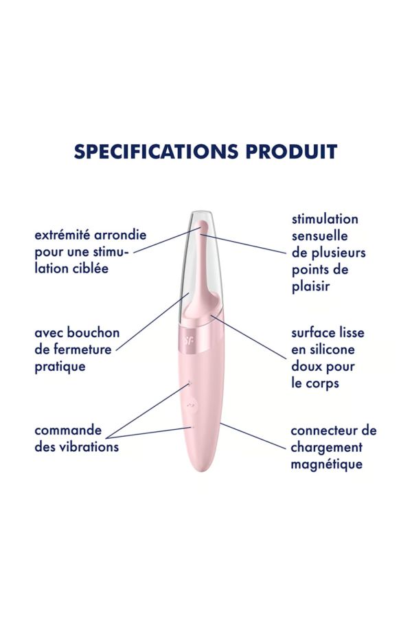 Satisfyer Twirling Delight, stimulateur de clitoris