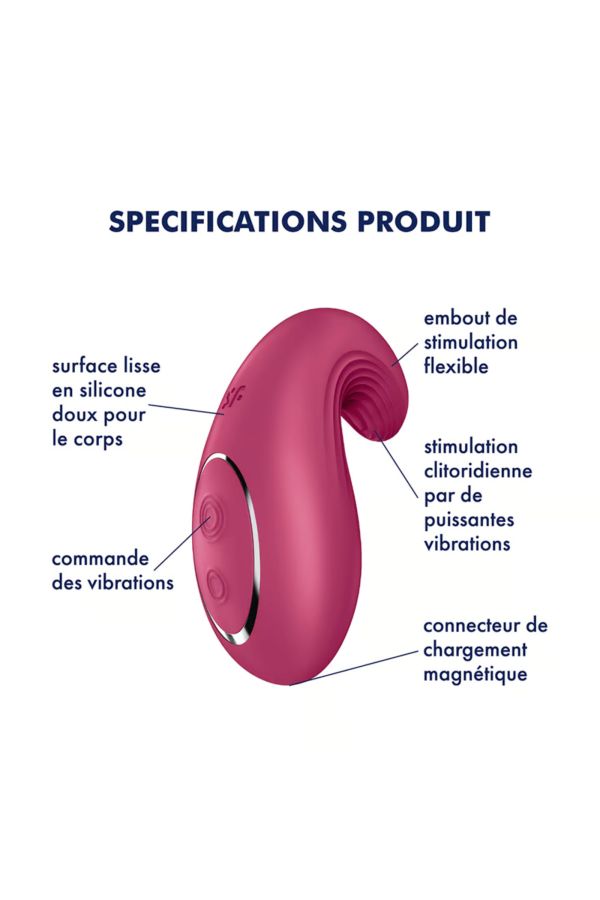 Satisfyer Dipping Delight, stimulateur de vulve et de clitoris