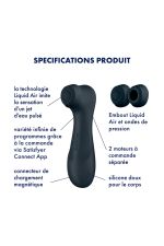 Satisfyer Pro 2 Generation 3, stimulateur de clitoris technologie Liquid Air connecté