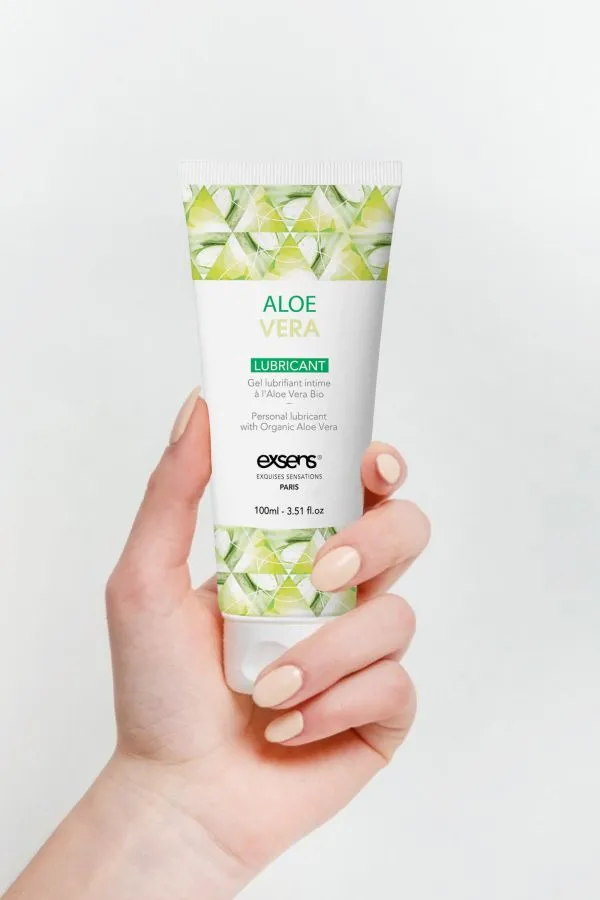 Gel lubrifiant intime Exsens à l'Aloe Vera 100ml