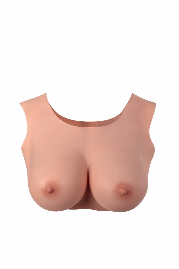 Buste faux seins à col rond bonnet D