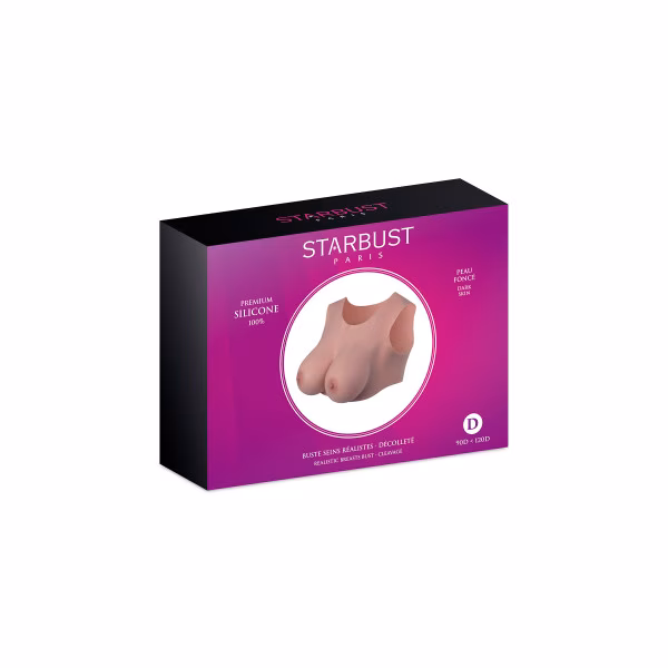 Buste faux seins à col rond bonnet D