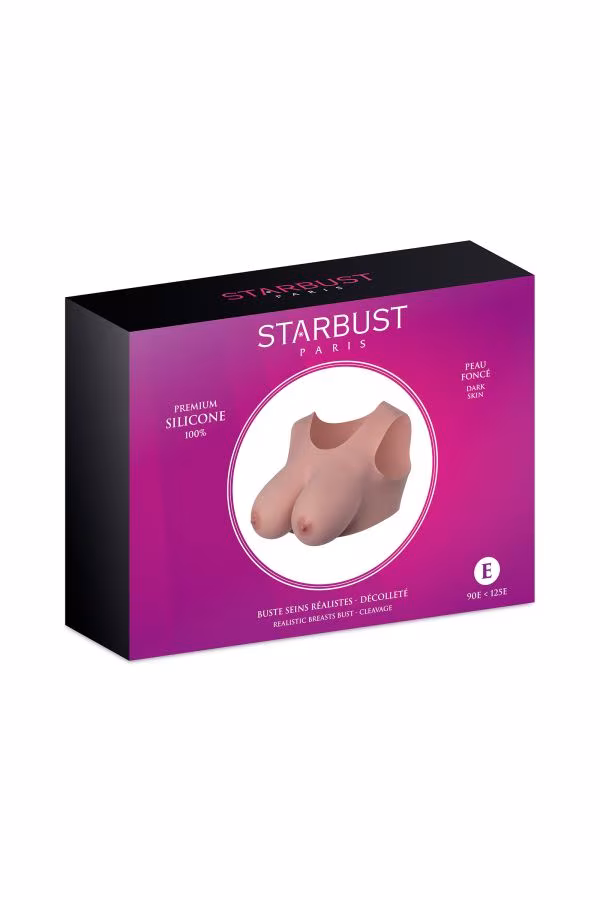 Buste faux seins à col rond bonnet E