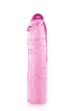 Gode réaliste ultra doux en jelly 17,2cm