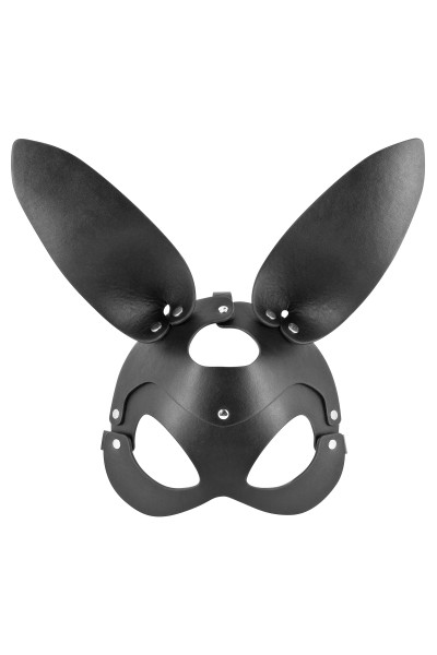 Masque bunny en aspect cuir ajustable