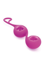 Love Balls, chapelet anal 2 boules en verre