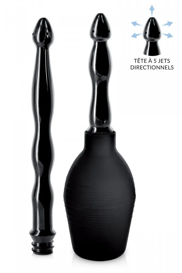 Poire à Lavement 2 Canules Multi-Jets - Concorde Love