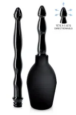 Poire à lavement 2 canules multi jets