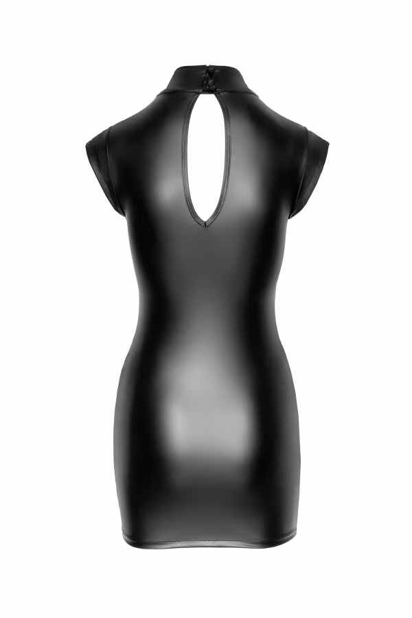 Robe courte et sexy bi-matière de Cotelli