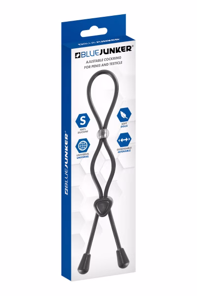 Cockring ajustable à double boucle de Blue Junker