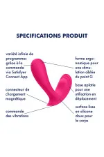 Satisfyer Top Secret, vibromasseur point G connecté