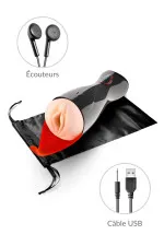 Masturbateur vagin Real Sucking Pussy 2