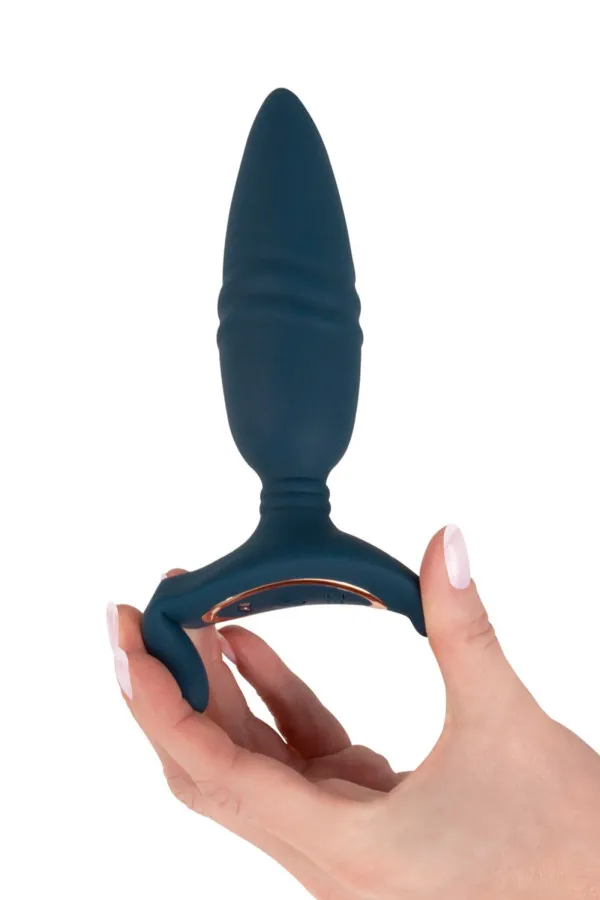 Plug anal vibrant et va-et-vient Anos