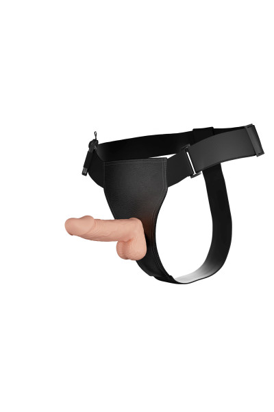 Gode ceinture vibrant avec pénis réaliste