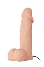 Gode ceinture vibrant avec pénis réaliste