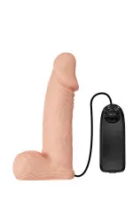 Gode ceinture vibrant avec pénis réaliste