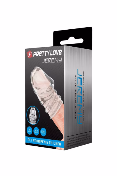 Gaine à pénis transparent Jérémy de Pretty Love