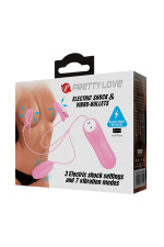 Œuf vibrant et pinces tétons électriques