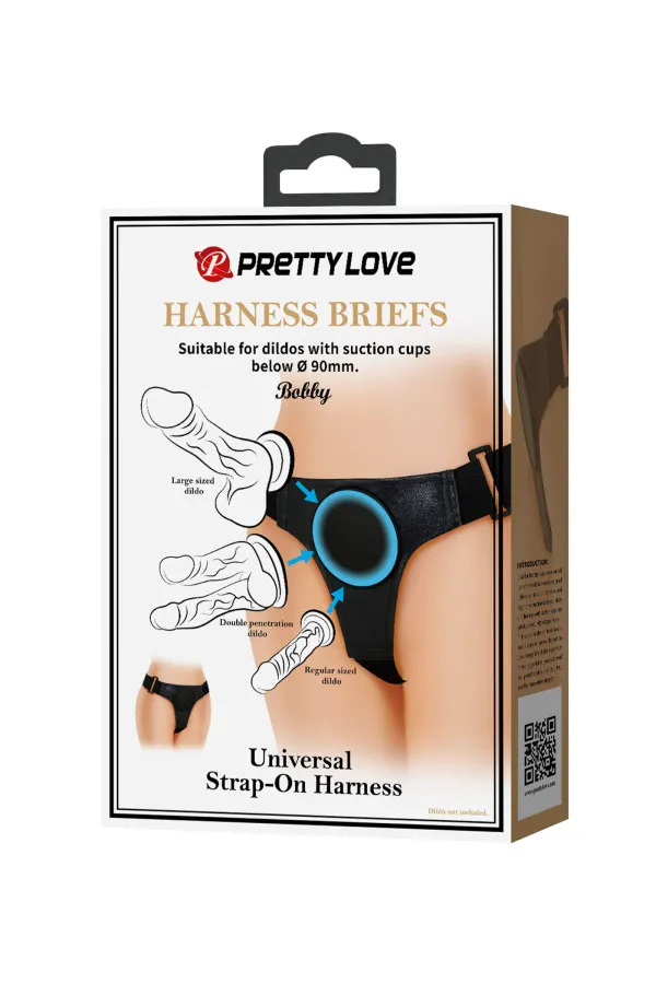 Harnais universel pour dildo Briefs – Pretty Love