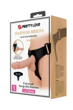 Jerry, gode-ceinture universel avec dildo ventouse réaliste