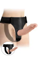 Ultra, double gode ceinture avec pénis réalistes