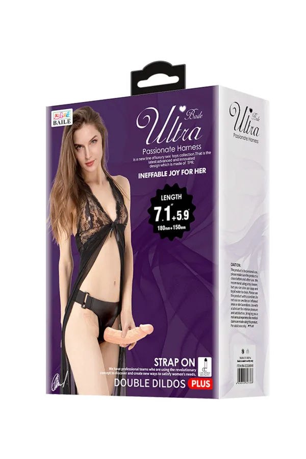 Double Gode-Ceinture pour Femme - Achat en Ligne Discret