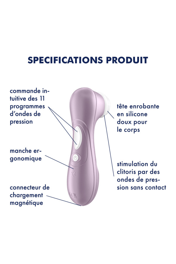 Satisfyer Pro 2, stimulateur clitoridien par air pulsé