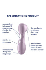 Satisfyer Pro 2 Generation 2, stimulateur clitoridien par air pulsé