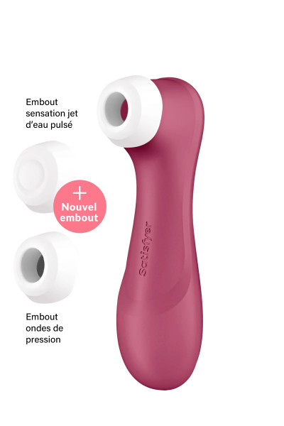 Stimulateur de clitoris technologie Liquid Air Satisfyer Pro 2 Generation 3