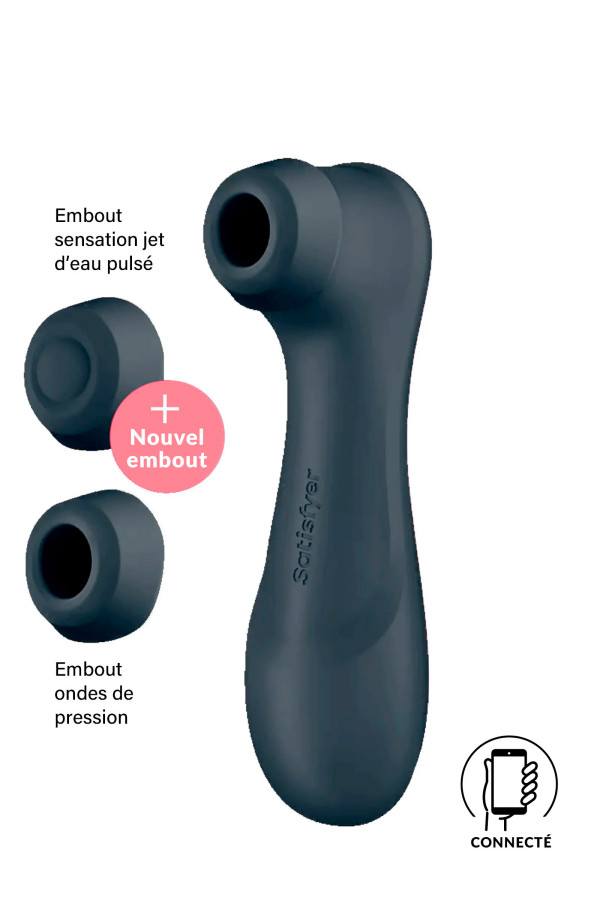 Satisfyer Pro 2 Generation 3, stimulateur de clitoris technologie Liquid Air connecté