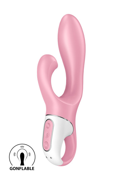 Satisfyer Air Pump Bunny 2, vibromasseur rabbit gonflable