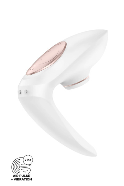 Satisfyer Pro 4 Couples, stimulateur pour couple air pulsé et vibrations