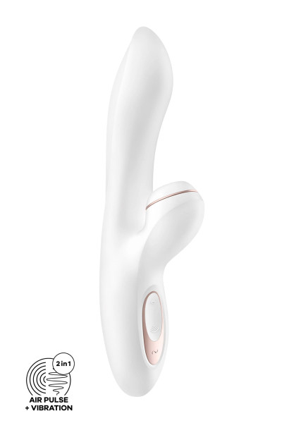 Vibromasseur rabbit air pulsé et vibrations Satisfyer Pro+ G-Spot