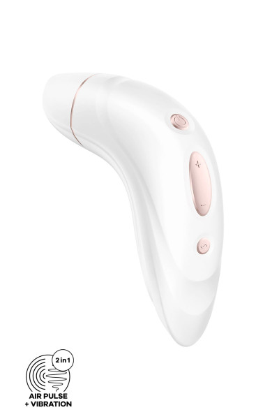 Stimulateur clitoridien par air pulsé et par vibrations Satisfyer Pro 1+