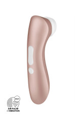 Satisfyer Pro 2+, stimulateur de clitoris par air pulsé et par vibrations