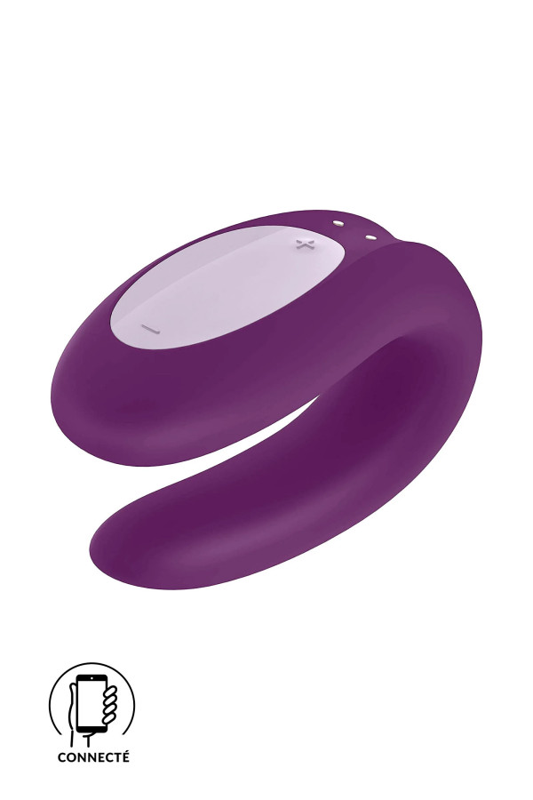 Satisfyer Double Joy, vibromasseur connecté pour couple