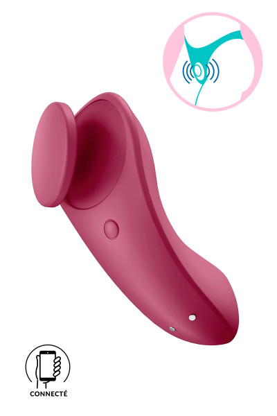 Stimulateur clitoridien connecté Satisfyer Sexy Secret