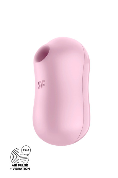 Satisfyer Cotton Candy, stimulateur de clitoris par air pulsé et vibrations