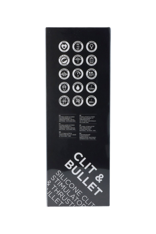 Bullet va-et-vient et stimulateur clitoridien Qiot by Virgite