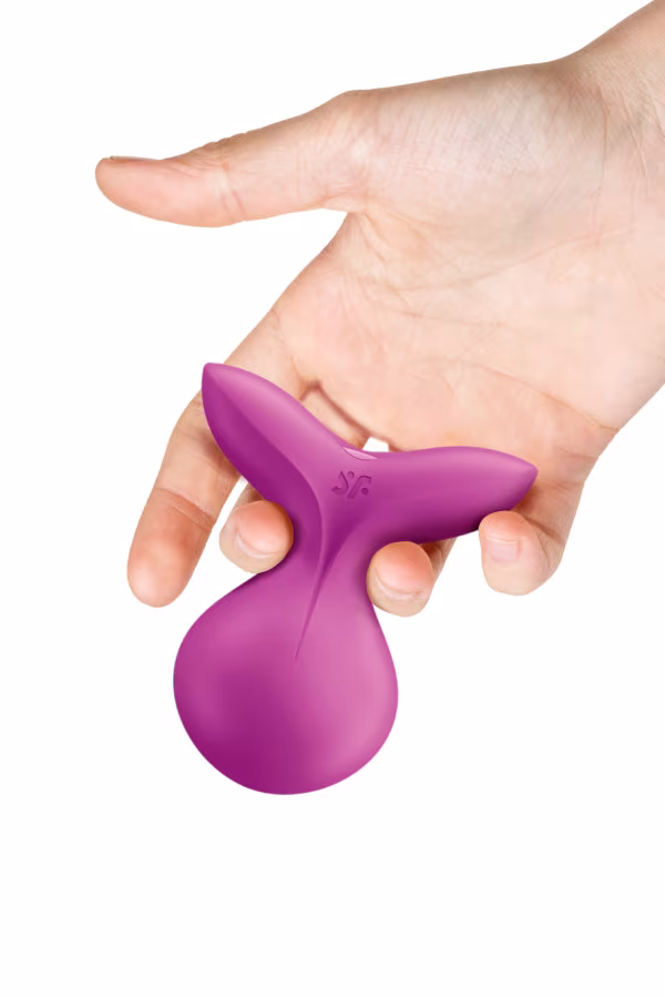Stimulateur Viva la Vulva 3 par Satisfyer de couleur prune
