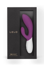 Lelo Ina Wave, vibromasseur rabbit violet avec technologie WaveMotion™