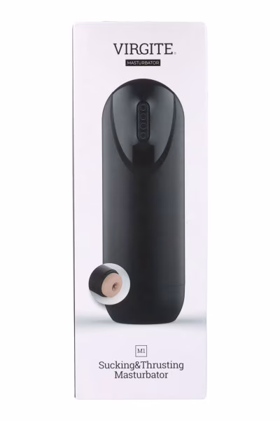 Masturbateur automatique M1 avec aspiration, poussée et vibration de Virgite