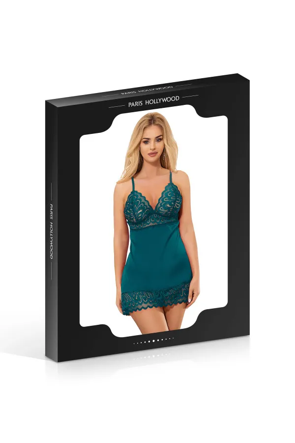 Nuisette string en dentelle rouge de Paris Hollywood