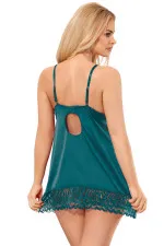 Nuisette string en dentelle