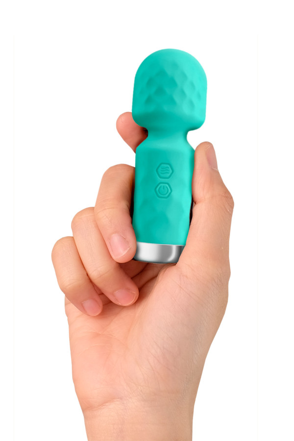 King Wand, mini vibromasseur wand lumineux