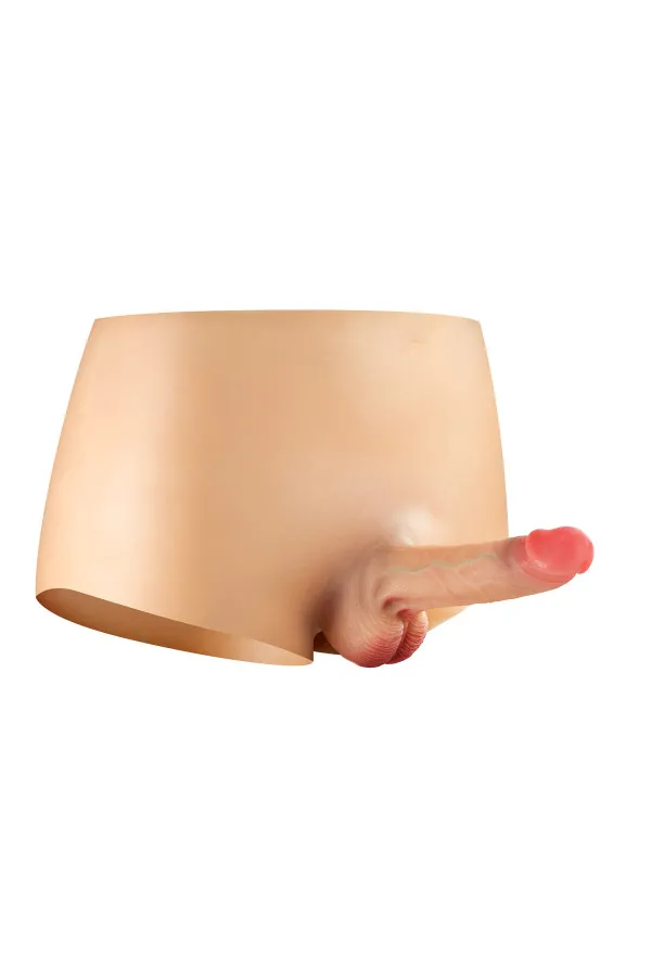 Culotte avec gode réaliste et plein en taille S/M de Real Body