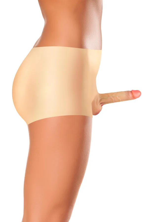 Culotte avec gode réaliste creux S/M de Real Body