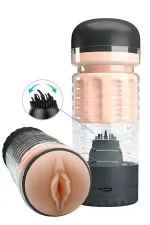 Masturbateur vagin avec stimulation du gland
