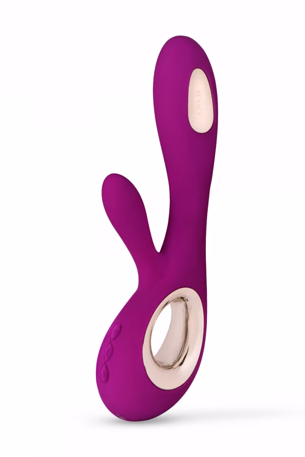 Vibromasseur Rabbit Soraya Wave Bleu de LELO